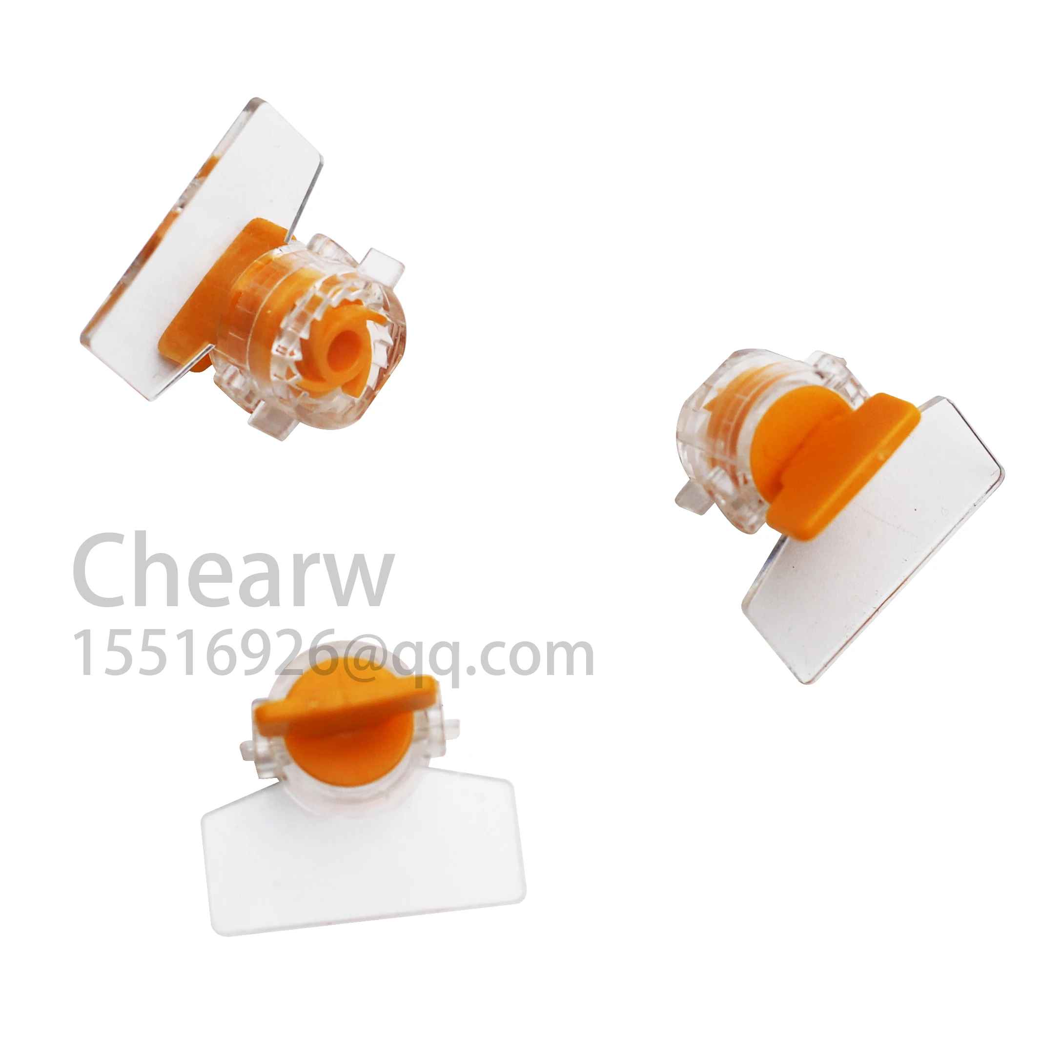 Torsion Seal Mini Plastic Seals Laser Printing Company Signs and Number 100pcs meter seal