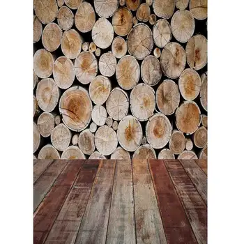 

SHENGYONGBAO Vinyl Custom Wood Planks Photography Backdrops Prop Wall 9 3/4 Station Theme Photography Background SS-905112