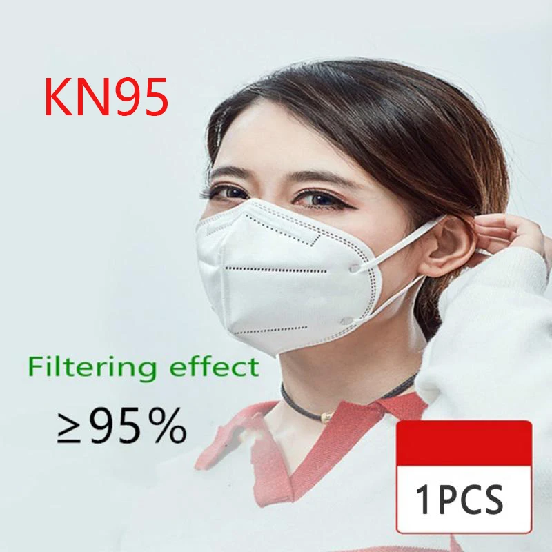 

FFP1 2 3 N95 Mask Respirator Face Mask Anti Dust Reusable N95 Mask Carbon PM2.5 Filter Disposable Proteccion Fpp3 Mask In Stock