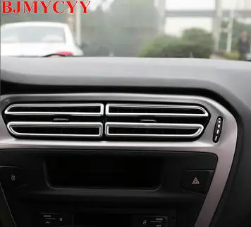 BJMYCYY ABS decoration frame of air outlet automobile conditioner For Peugeot 301 | Автомобили и мотоциклы