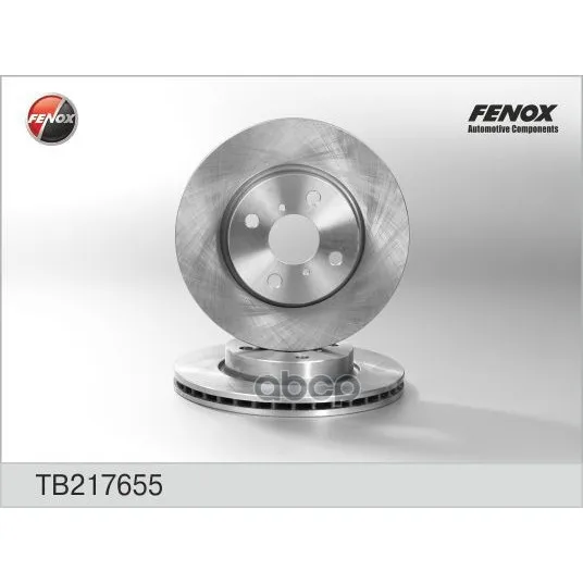 Диск Тормозной Toyota Yaris 06- Tb217655 FENOX арт. TB217655