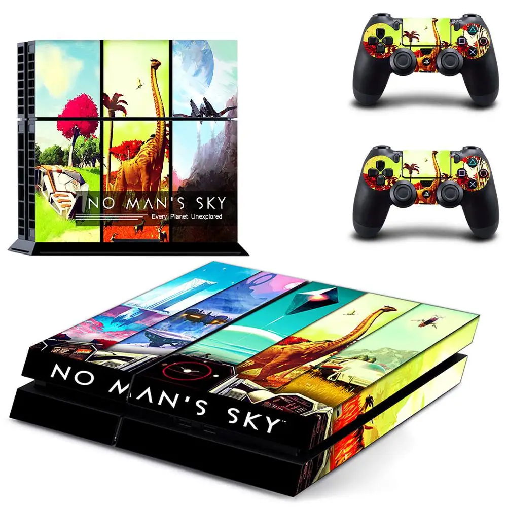 No man's sky PS4 кожа PS 4 стикер Play station 4 наклейки s наклейки Pegatinas Adesivo для консоли playstation 4 и 2 контроллера