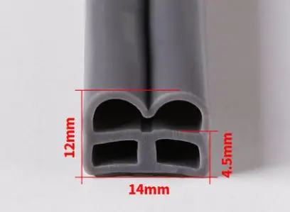 A20 6 м тип оконный утеплитель боковые окна двери и окна этиленового пропилен-каучука прокладки звук изоляционная лента окна приятные на ощупь материалы стальные двери - Цвет: A20