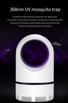 

3PC Inhalation Mosquito Repellent Lamp Household Non-toxic Control Pest Eradication LED Lamp USB Skyeye Electric Mosquito Lights
