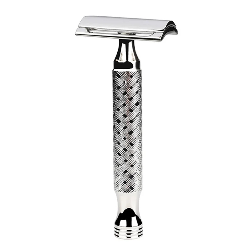 CNC 316L Stainless Steel Men's Manual Classic Double Edge Safety Razor
