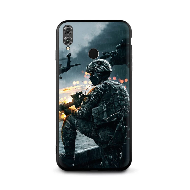 B10 Warface игры мягкий силиконовый чехол для телефона для Huawei Honor 6a 7A Pro 7C 7X 8C 8X8 9 10 Lite - Цвет: B10