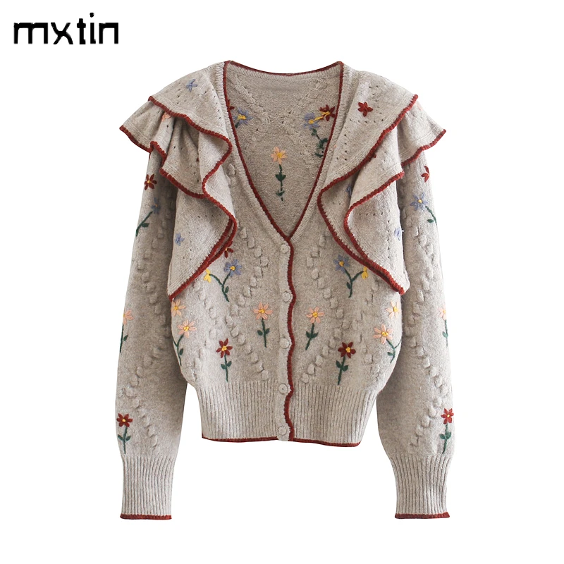 Embroidered sweater Clearance