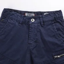 В году, летние рабочие шорты для мальчиков европейский и американский западный стиль, шорты для больших мальчиков универсальная Повседневная летняя одежда детская Средняя