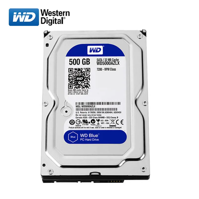 Kopen WD Black Disk 500GB Interne Harde Schijf 3.5 Inch 7200RPM SATA3 HDD 6 Gb s 64MB Groene Schijf 32MB HD Harde Schijf voor Desktop Computer