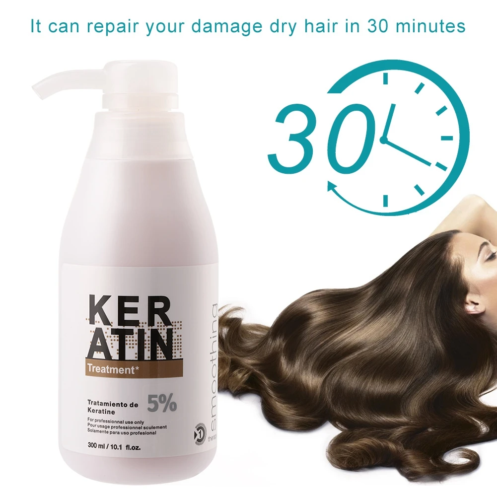 300ml Brazilian Keratin Hair Treatment Damaged Hair Purifying Shampoo Straightening Moisturing Hair Care Treatment Set 300ml Brazilian Keratin Hair Treatment Damaged Hair Purifying Shampoo Straightening Moisturing Hair Care Treatment Set