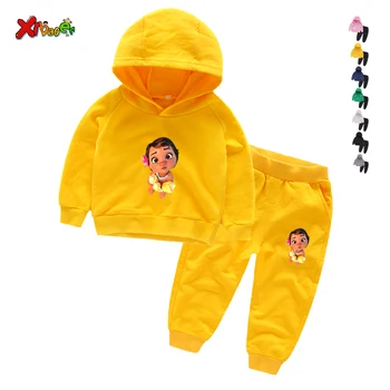 

Kids Hoodie sets Cartoon Moana Trousers Outfit Sweatshirt Tops+ Pants Outfits 2pcs Set Toddler moana Kids Clothes