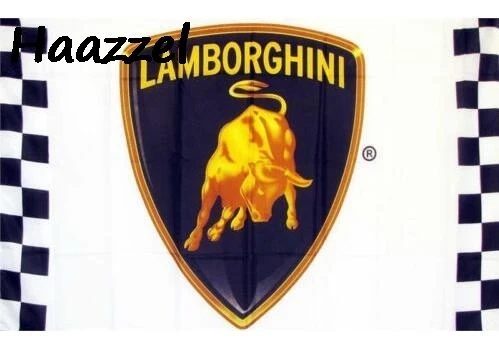 3ft x 5ft 3 x5ft Lamborghini баннер, флаг печати баннер, флаг из полиэстера Size150* 90 см - Цвет: photo color