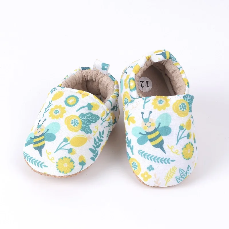[Simfamily] Детская обувь для маленьких девочек и мальчиков; обувь для малышей; мягкая обувь для малышей; милая обувь для новорожденных с цветочной подошвой; обувь для малышей - Цвет: 23
