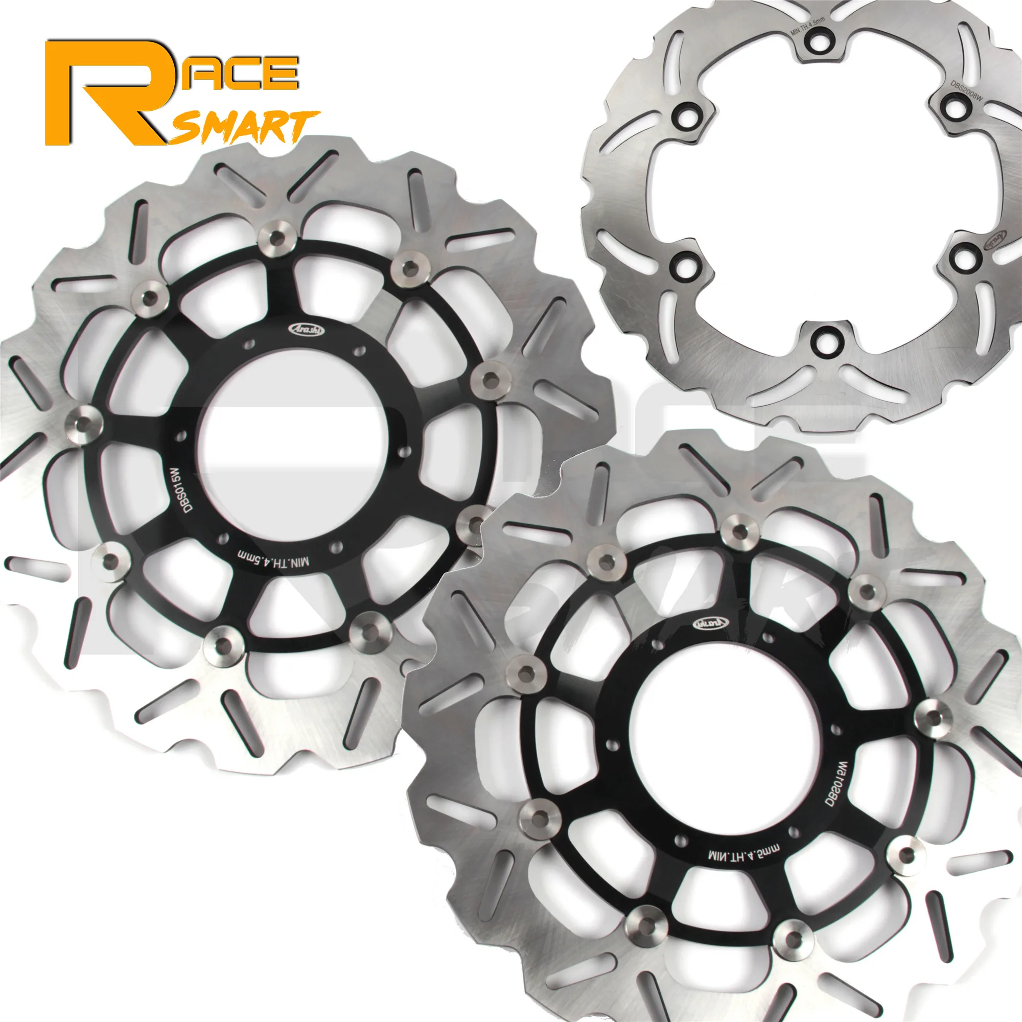 

Front Rear Brake Disc Rotors For HONDA CB (1284) 1300 2003-2008 Motorcycle CNC Floating Brake Disk CB 1284 2004 2005 2006 2007