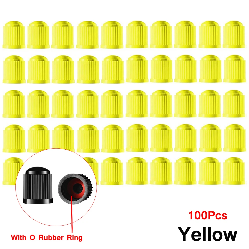 Yellow 100pcs