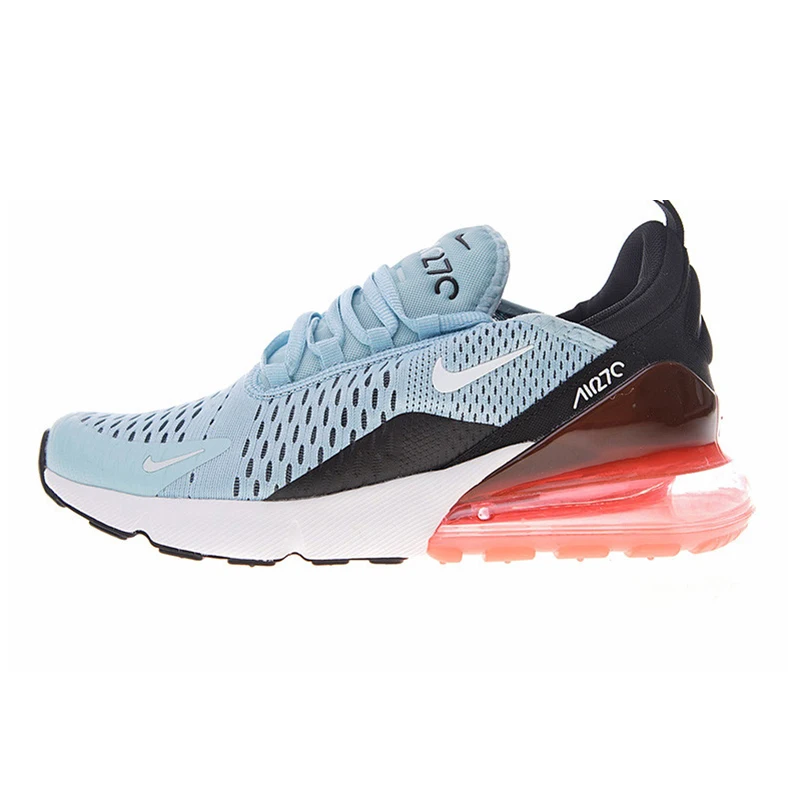 Женские кроссовки для бега NIKE AIR MAX 270, уличные кроссовки для фитнеса, удобные, дышащие, прочные, Нескользящие, для фитнеса AH6789 - Цвет: AH6789-400