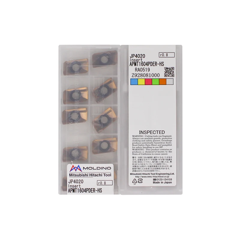 APMT1604PDER HS JP4020 100 HITACHI Original carbide insert with the