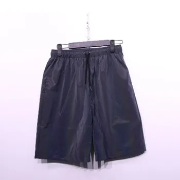 

Homem personalidade noite colorida reflexivo shorts casual jogger shorts homens discoteca palco traje rua hip hop punk shorts