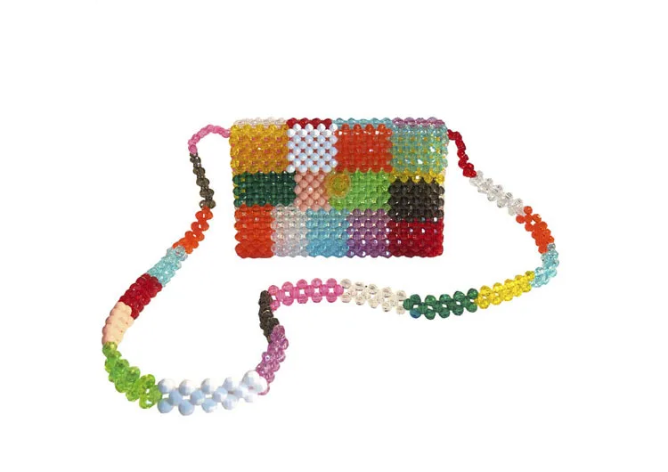 New Style Evening Bag Pearl Exquisite Fashion Mobile Phone Shoulder Bag Handbag Women Beaded Bag