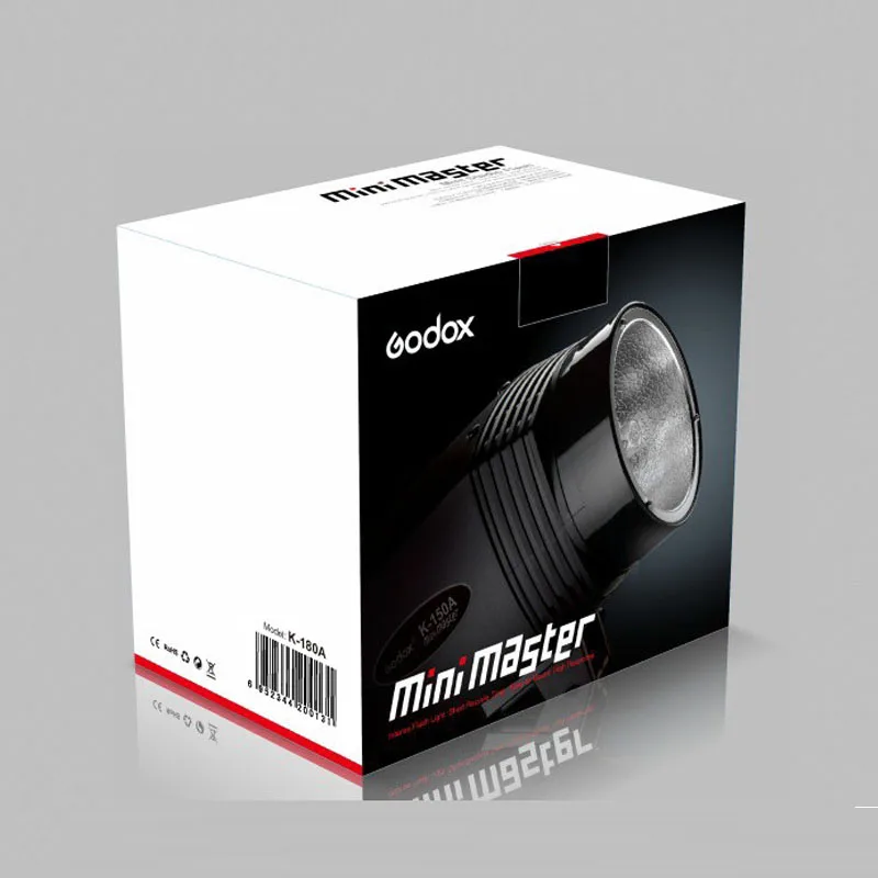 Godox фотостудия мини стробоскоп вспышка K180A 180 Вт 45GN с функцией предварительной вспышки для модной съемки
