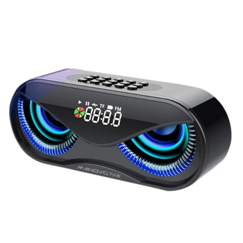 

MANOVO M5 Wireless Bluetooth Speaker Subwoofer Outdoor Portable Small Radio Home Audio