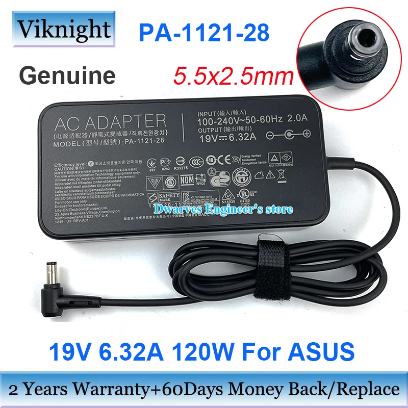 Genuine A11 120P1A 19V 6.32A 120W AC Power Adapter for Asus ROG SERIES