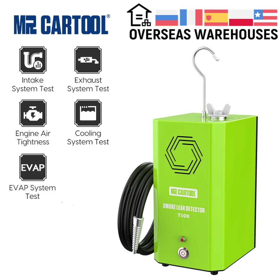 Mr Cartool T100 Car Smoke Leak Detector Evap Leakage Locator Intake Exhaust Fuel Tank Sealing Test For Car Motorcycle Truck Pipeline Smoke Leak Detector Tool Aliexpress Mr Cartool T100 Car Smoke Leak Detector Evap Leakage Locator Intake Exhaust Fuel Tank Sealing Test For Car Motorcycle Truck Pipeline Smoke Leak Detector Tool Aliexpress