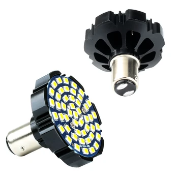 

Motorcycle Turn Signal Indicator Light Lamp /Driving Light LED Inserts Light Tail Light Kit with 1156 1157 Base