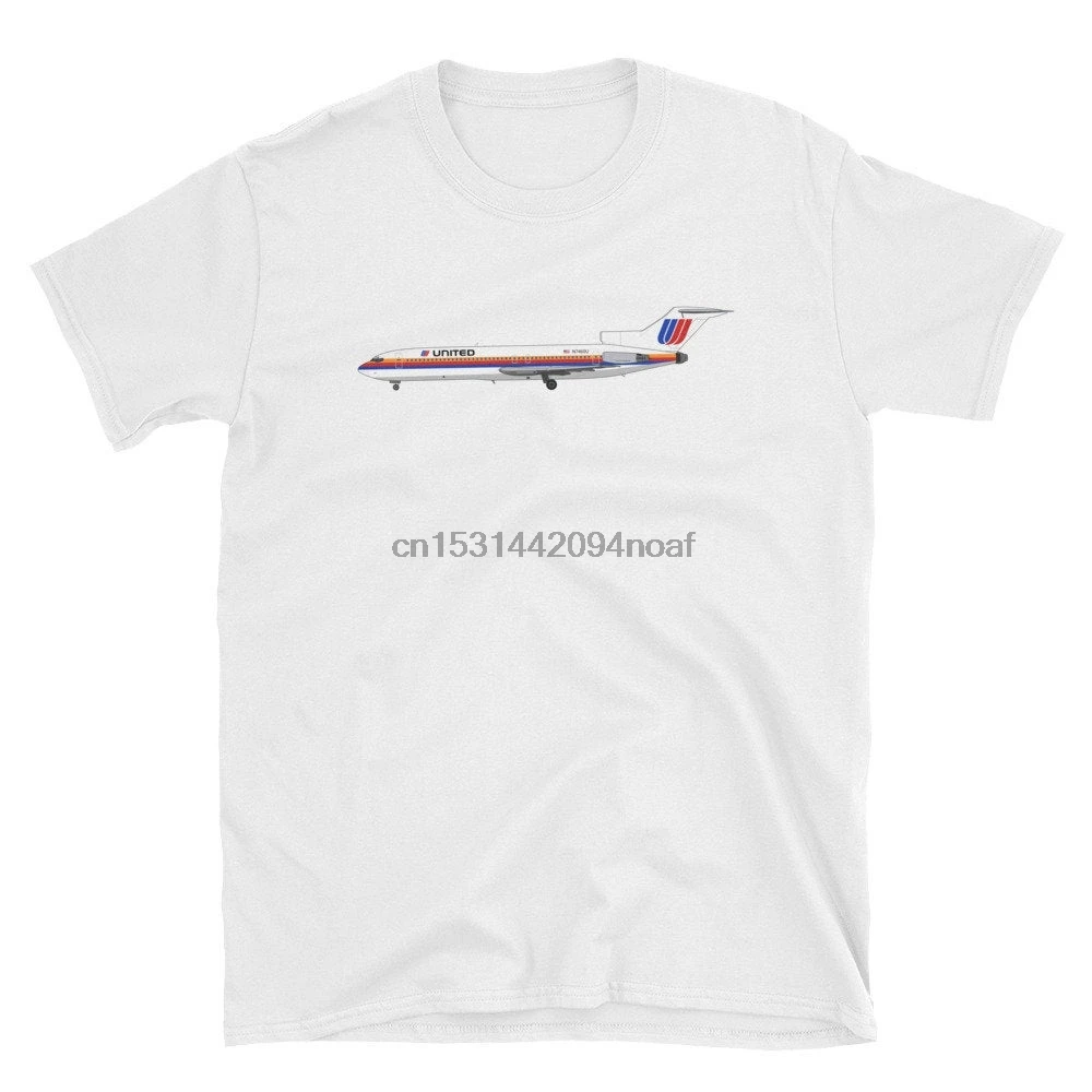 Футболка унисекс United Airlines Boeing 727 | Мужская одежда