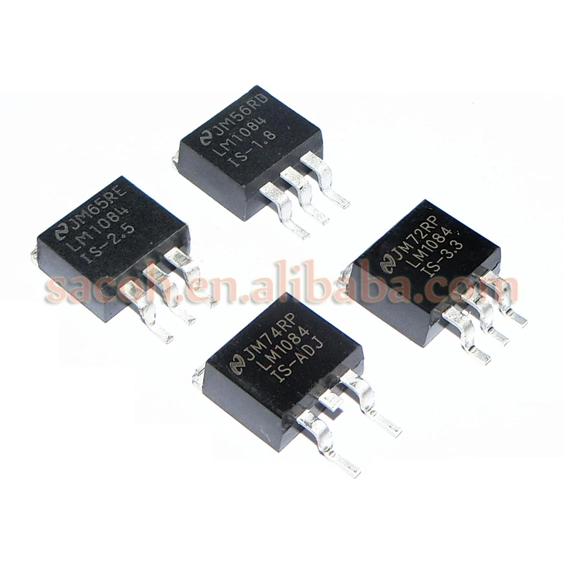 

10Pcs LM1084IS-5.0 or LM1084IS-12 or LM1084IS-ADJ TO-263 5A 5V/12V/Adjustable Regulators