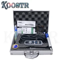 YIHUA 908D обновленный регулируемый термостат Электрический паяльник набор сварочных ремонтных инструментов набор пинцетов паяльник наконечник+ слишком