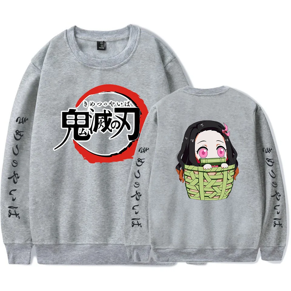 Demon Slayer: Kimetsu no Yaiba Kamado Tanjirou свитер с вырезом лодочкой для костюмированной вечеринки Kamado Nezuko; костюмы для детей; мужские модные пальто