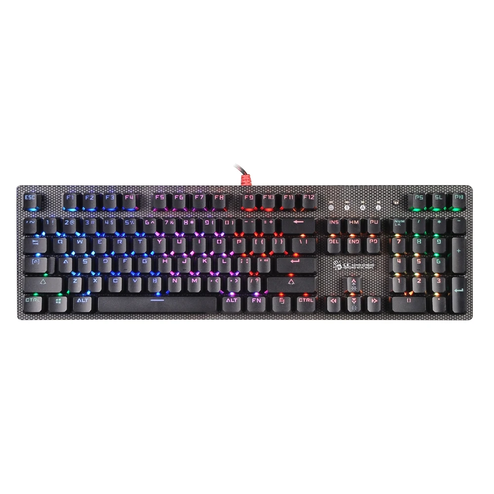 Клавиатура A4 Bloody B810R NetBee механическая черный USB Multimedia for gamer LED