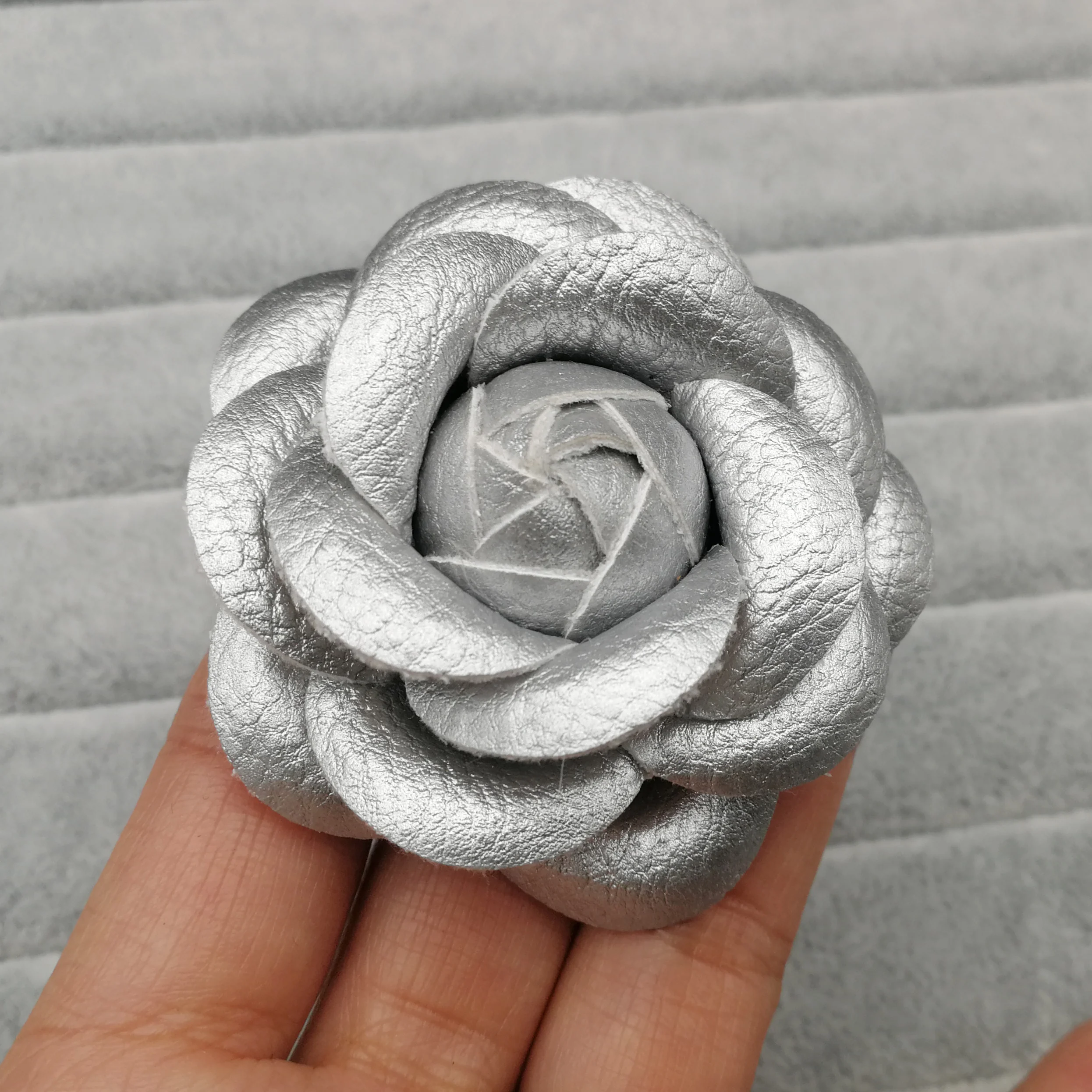 Details about   PU Leather Camellia Flower Jewelry Making Craft DIY Supplies Decoration Gift 
