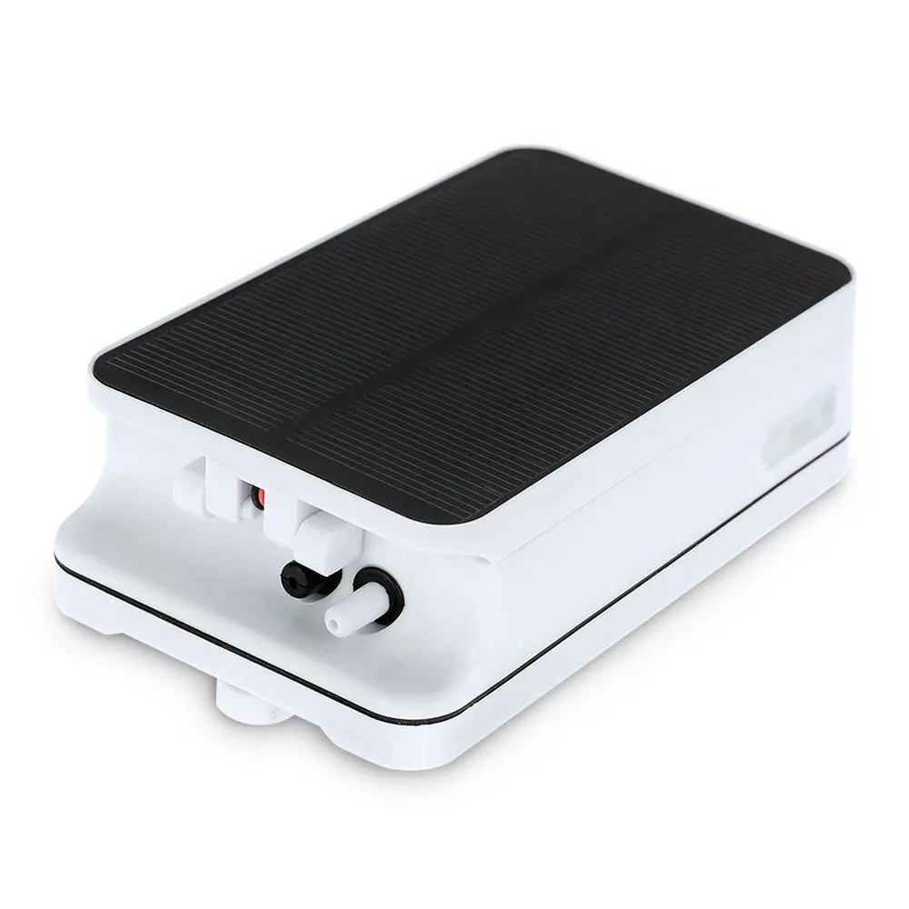 5V AC/DC Solar Panel Air Pump for Garden Pond Aquarium Fish Tank Oxygen Aerator Hydroponics Air Compressor with 2 Air Stones 5V AC/DC Solar Panel Air Pump for Garden Pond Aquarium Fish Tank Oxygen Aerator Hydroponics Air Compressor with 2 Air Stones