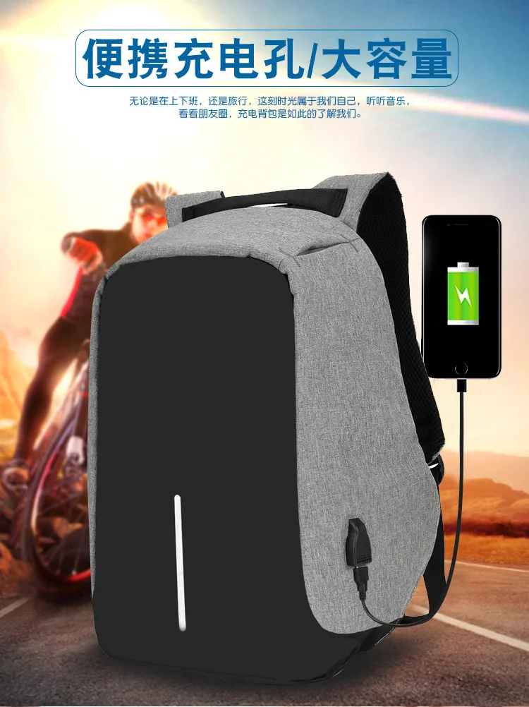 For Both Men And Women Backpack Wholesale Unisex Handsome Waterproof Nylon Cloth Anti-Theft Casual COUPLE'S Backpack Large Capac