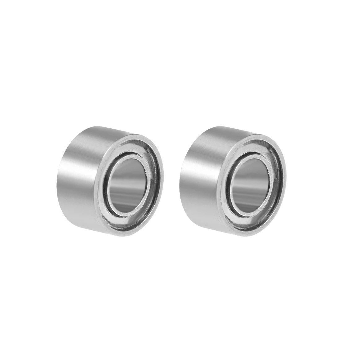

uxcell R133ZZ Deep Groove Ball Bearing 3/32"x3/16"x3/32" Shielded GCr15 Bearings 2pcs