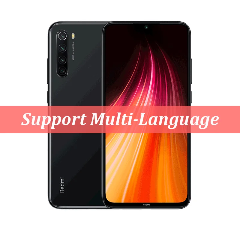 Gray Xiaomi Redmi Note 8 с глобальной прошивкой, 6 ГБ, 128 ГБ, смартфон, 48 МП, четырехъядерный процессор Snapdragon 665, Восьмиядерный FHD экран 6,3 дюйма, 4000 мА/ч, 18 Вт, QC - Цвет: Gray