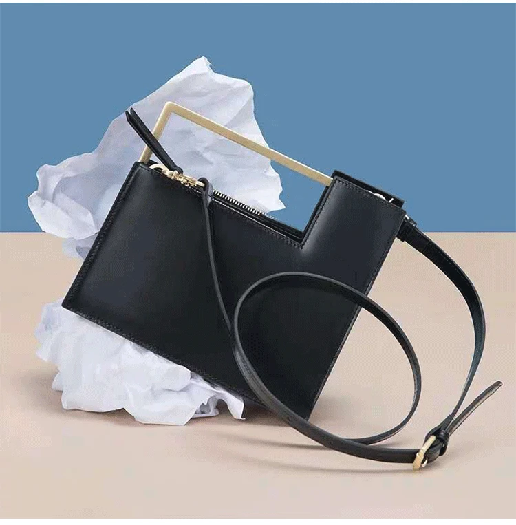 Vintage Fashion Organ Design Pu Women Shoulder Bags Metal Handle Box Type Luxury Women's Handbags Ladies Totes Bags Bolso Mujer