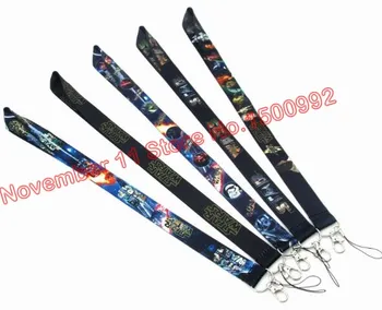 

Lot 50pcs mixed cartoon Lanyard ID Badge Holders Mobile Neck Keychains For Party Gifts WQ-201