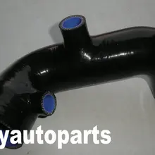 Силиконовый индукционный впускной шланг для FIAT PUNTO GT TURBO 1.4L TYPE-176 1993-1999 черный