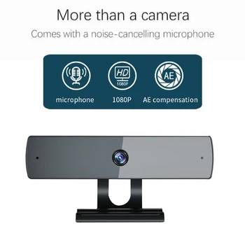 

USB Web Camera 1080P HD 5MP Computer Camera Webcams Built-In Sound-Absorbing Microphone 1920 *1080 Dynamic Resolution