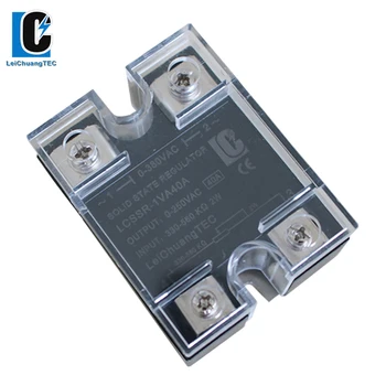 

New potentiometer control Solid state relay 40A SSR-VA VA types Single phase solid state voltage regulator