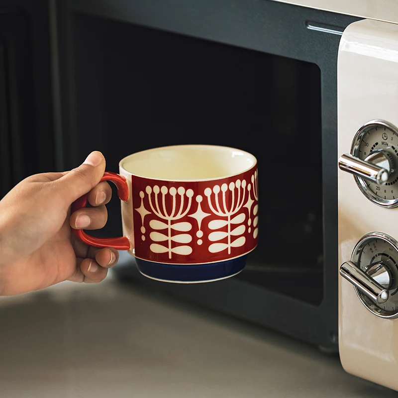 Ceramic Mugs Microwave Safe, Ceramic Juice Handgrip