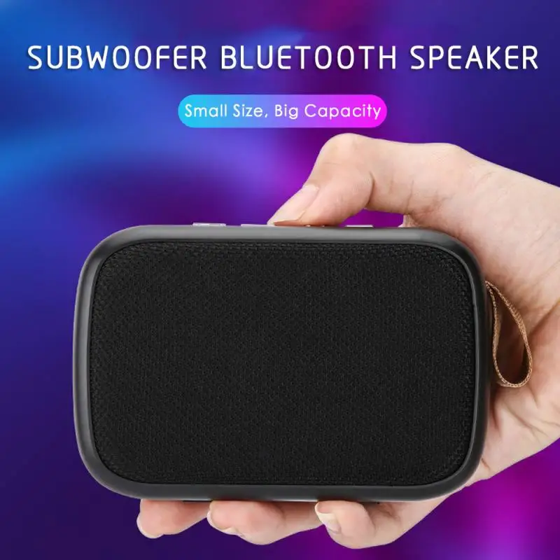 Уличная перезаряжаемая bluetooth колонка офисный планшет со стереозвуком