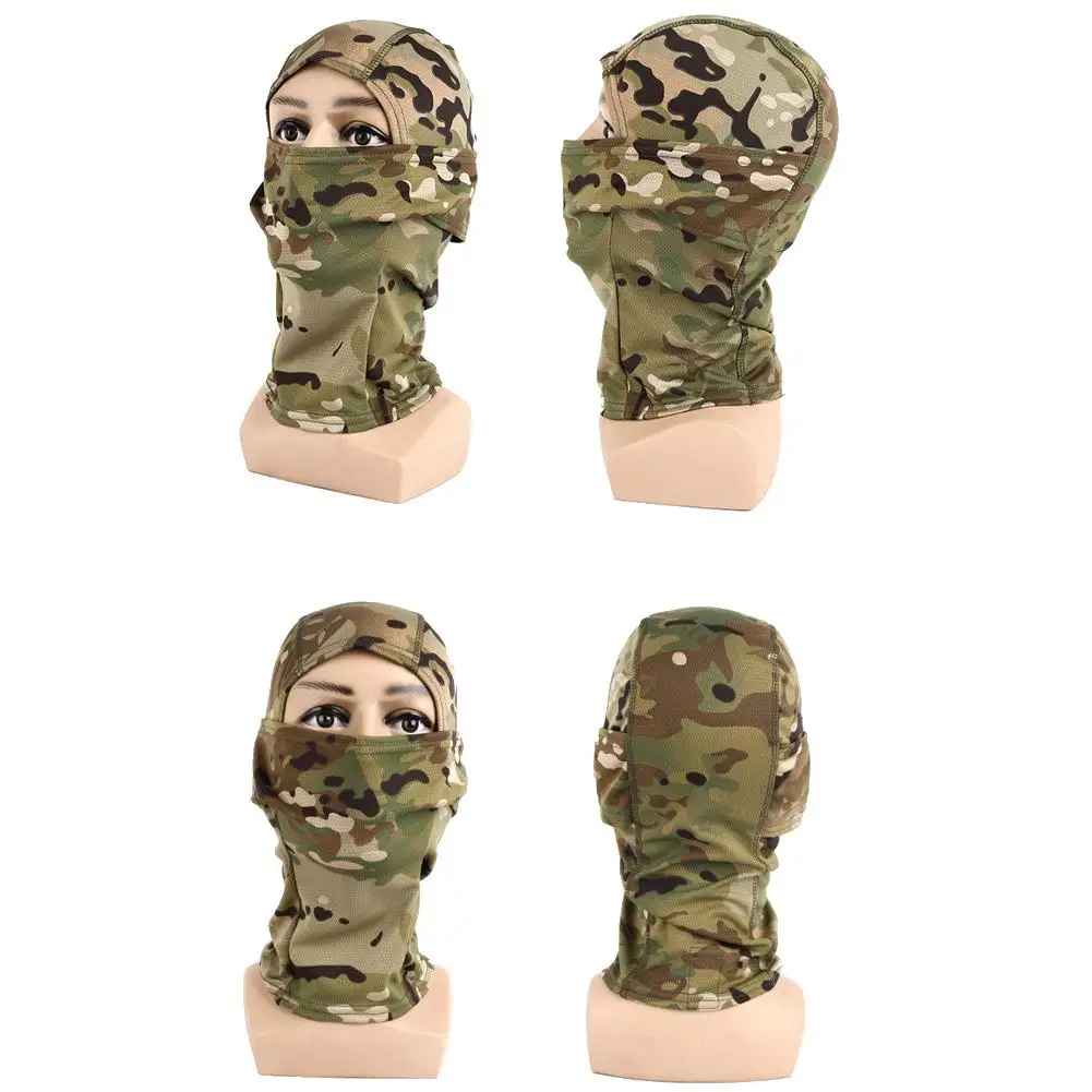 Camouflage Outdoor Cycling Hunting Hood Protection Balaclava Head Face Cover Motorcycle Fishing Hunting Hood Face Cover