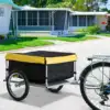 Bike Cargo Trailer Hand Wagon Bicycle Suitcase Luggage Storage Trailer Cart Carrier Removable Transportation with Box Cover ► Photo 2/6