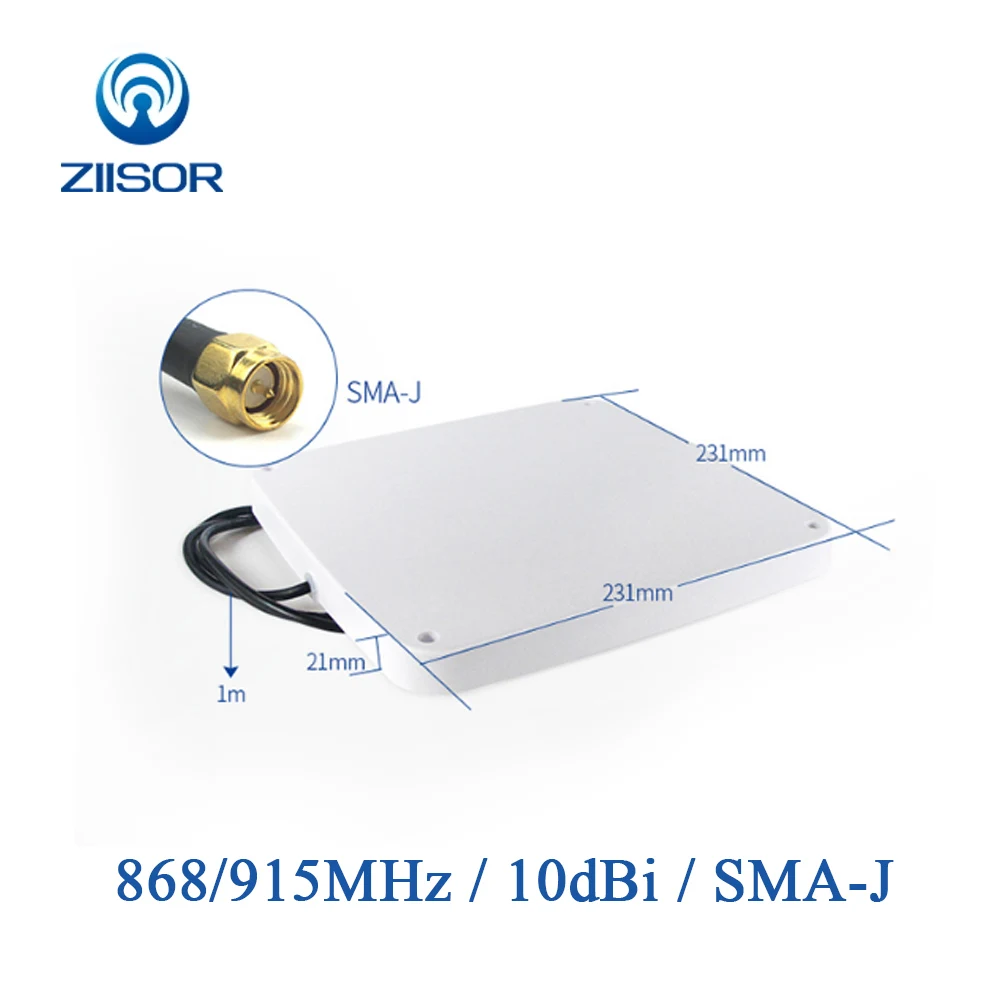 

UHF RFID 915M Antenna Lora 915MHz Antennas Outdoor Panel Directional Antena for Lang Range DTU Module Repeater TX900-PB-2323