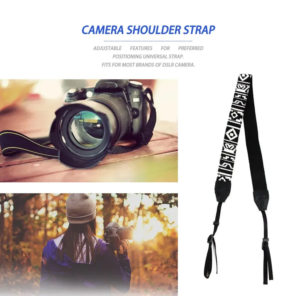 1 шт. винтажный плечевой ремень для камеры Nikon для Canon для sony для Panasonic SLR DSLR бренд