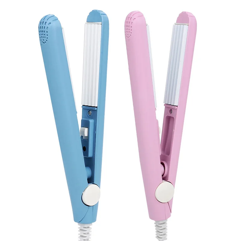 

Mini Hair Straightener Curling hair clipper Hair Crimper Curling Iron curly Hair Straightener Brush Flat Ironmodelling tools